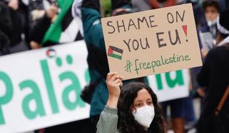 غزہ میں اسرائیلی مظالم کیخلاف برطانیہ، اسپین و جرمنی میں مظاہرے