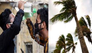 کراچی: تیز ہوائیں، پارہ 42 ڈگری چڑھ سکتا ہے