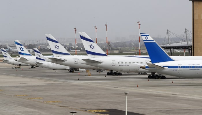 اسرائیل کا جنگی جنون، تل ابیب ایئرپورٹ سنسان، ایک دن میں 89 پروازیں منسوخ