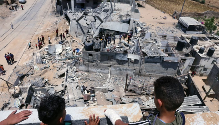 غزہ: اسرائیلی حملوں میں جاں بحق فلسطینیوں کی تعداد 212 ہوگئی