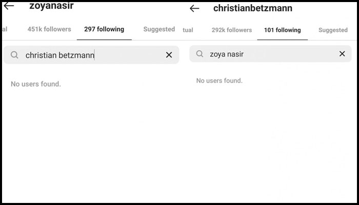 Zoya Nasir and Kirsten Batesman parted ways?