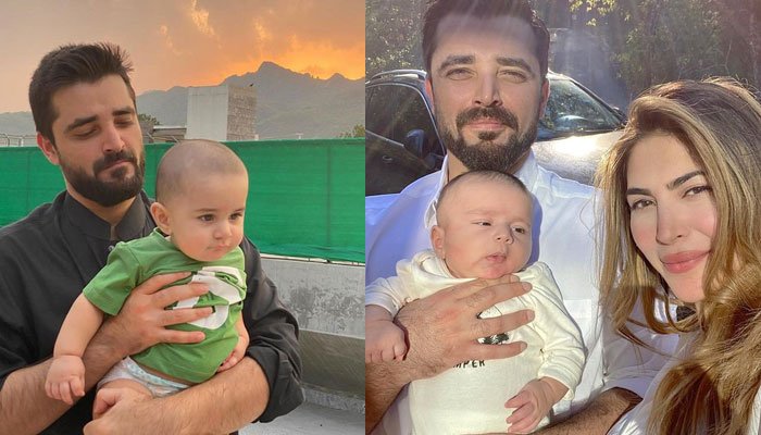 Hamza Ali Abbasi posts adorable latest snaps with his son