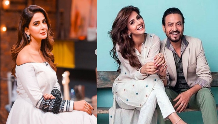 Saba Qamar recalls a fun memory with Irfan Khan from sets of ‘Hindi Medium’