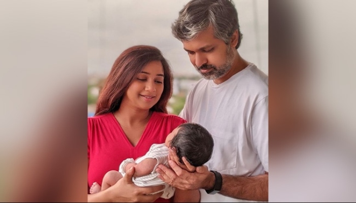 Shreya Ghoshal shares first adorable snap with her new-born son