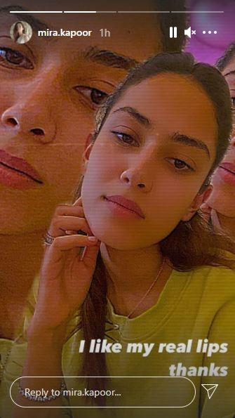 Mira Rajput says 'no thanks' to the beauty filters, says she likes her REAL lips
