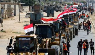 مصر نے غزہ میں تباہ شدہ انفرااسٹرکچر کی بحالی کا آغاز کردیا