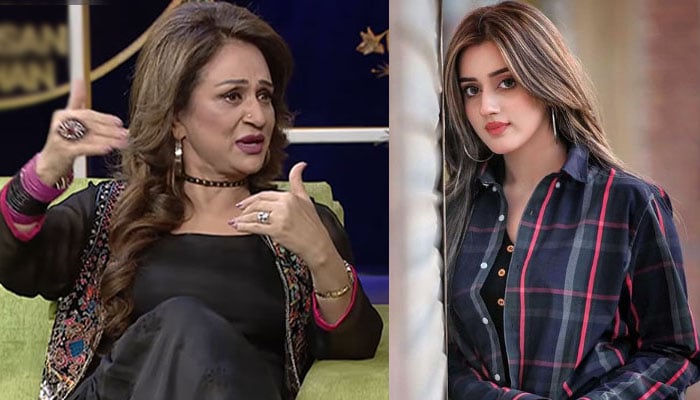 بشریٰ انصاری نے جنت مرزا کو ’جاہل‘ کہہ دیا