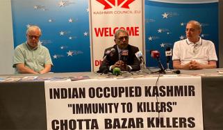 بھارت کو مقبوضہ کشمیر کی علاقائی حیثیت اور ڈیموگرافی تبدیل کرنے سے روکا جائے، کشمیر کونسل ای یو