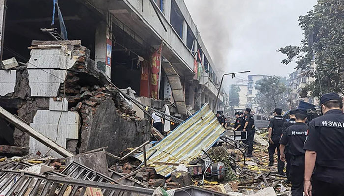 چین: گیس پائپ لائن دھماکے میں 12 افراد ہلاک