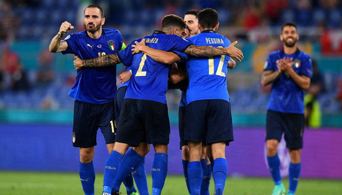 یوروکپ فٹبال : اٹلی نے سوئٹزرلینڈ کو شکست دےدی