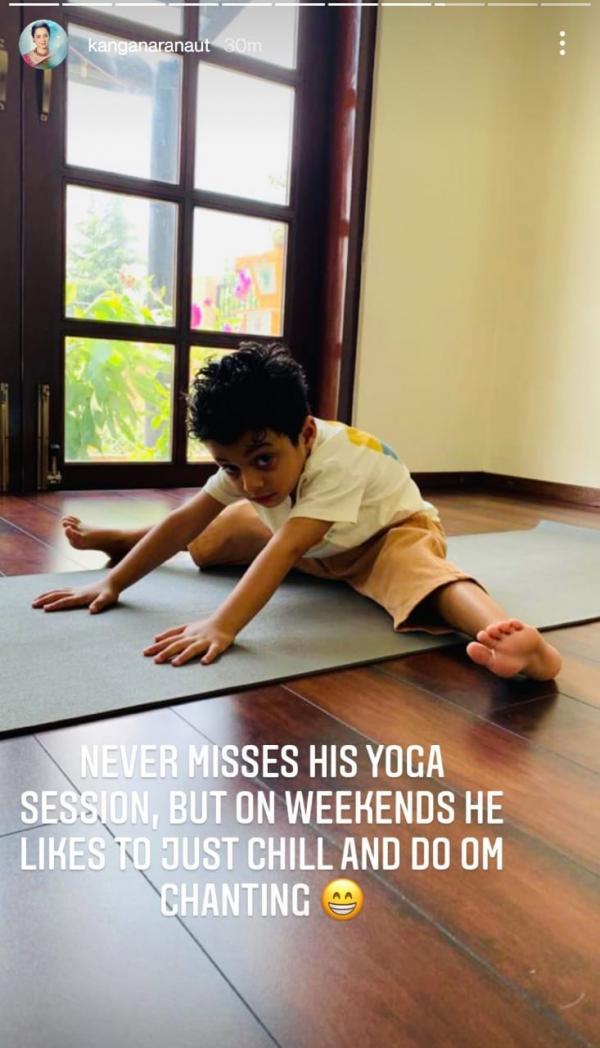 On International Yoga Day Kangana Ranaut shares how yoga helped her during tough time in her life