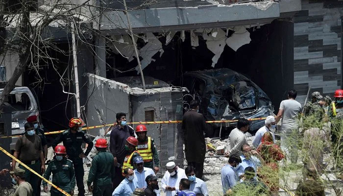لاہور دھماکے کا گرفتار مبینہ دہشتگرد پنڈی سے لاہور منتقل