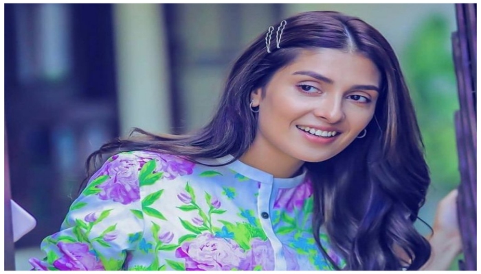 Ayeza Khan looks ravishing in the latest floral inspired look