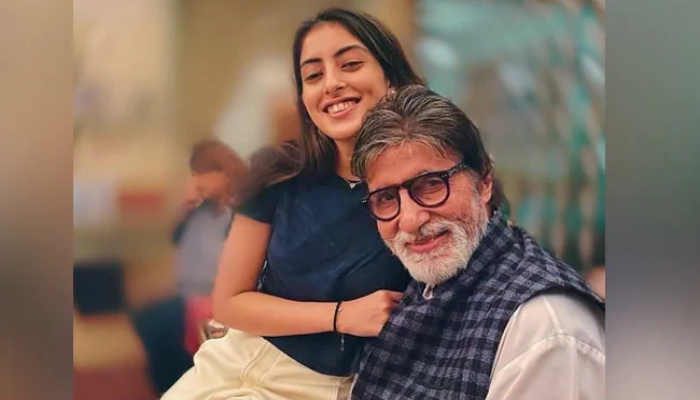 Amitabh Bachchan riding a Harley Davidson, granddaughter Navya Nanda calls him the ‘coolest’
