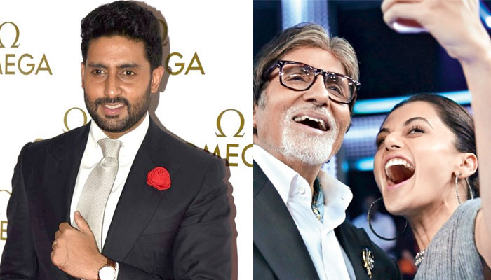 Abhishek Bachchan recalls getting 'mini heart attacks' when Taapsee Pannu met father Amitabh Bachcan