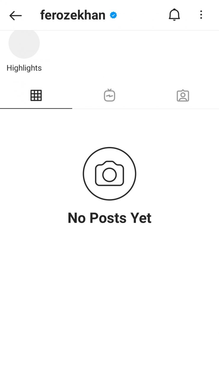 Feroze Khan receives criticism for archiving his Instagram posts, fans speculate why