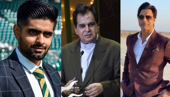 دلیپ کمار کے انتقال پر پاکستانی کرکٹرز کے پیغامات