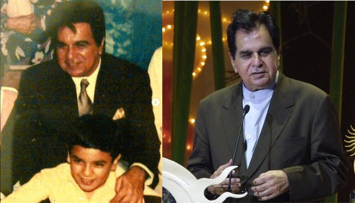 dilip kumar son and daughter