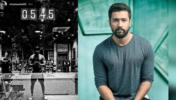 Vicky Kaushal shares glimpse of his early workout session on Saturday in latest pic
