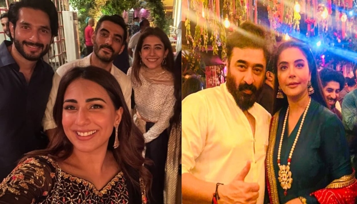In pictures: Prominent showbiz stars attended wedding in Karachi