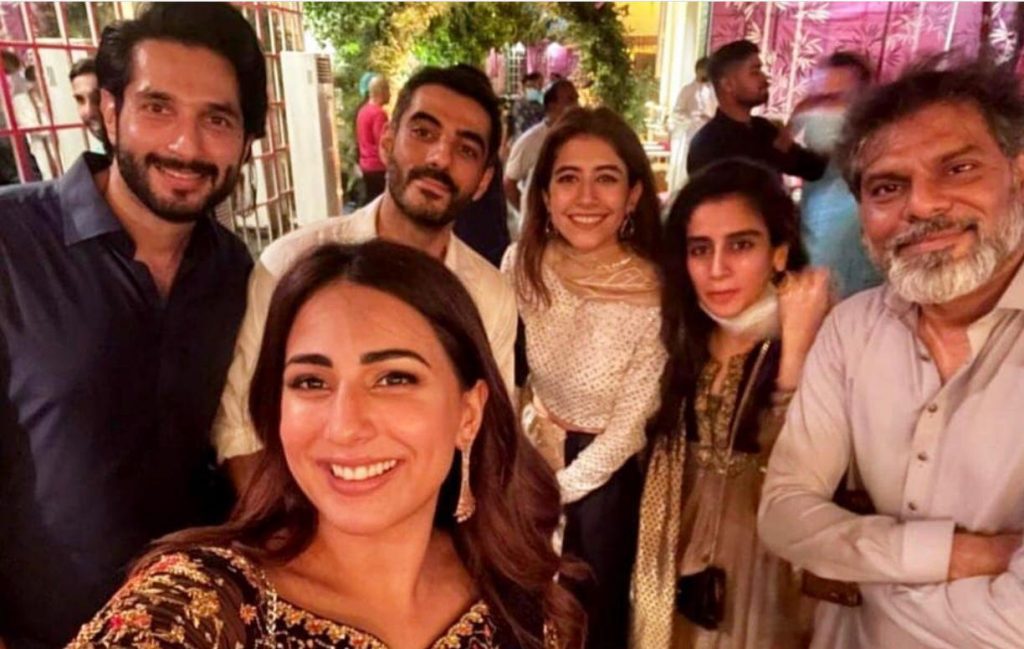 In pictures: Prominent showbiz stars attended wedding in Karachi
