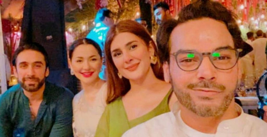 In pictures: Prominent showbiz stars attended wedding in Karachi