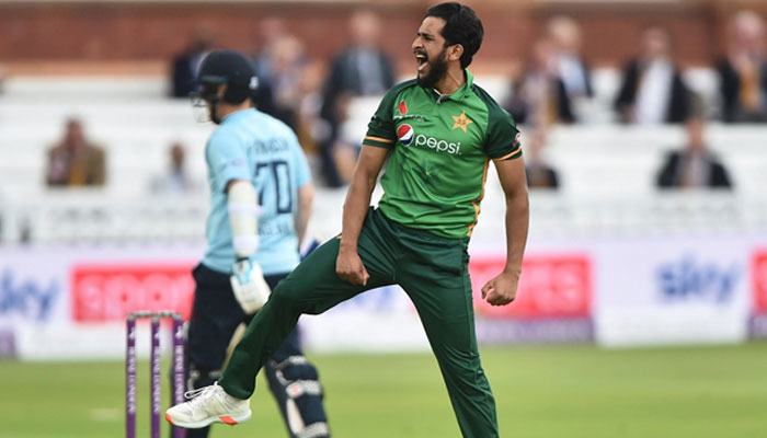 پاکستا ن کو T20سیریز میں بڑا دھچکا، حسن علی پہلے میچ سے آؤٹ