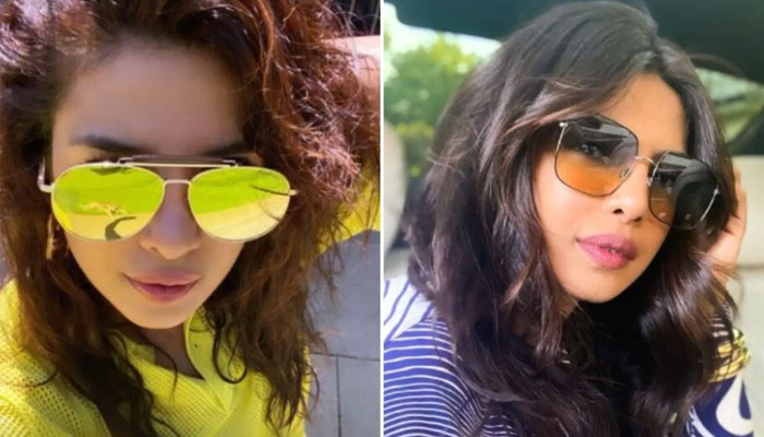 Priyanka Chopra sparkles in vibrant neon green outfit on the streets of London