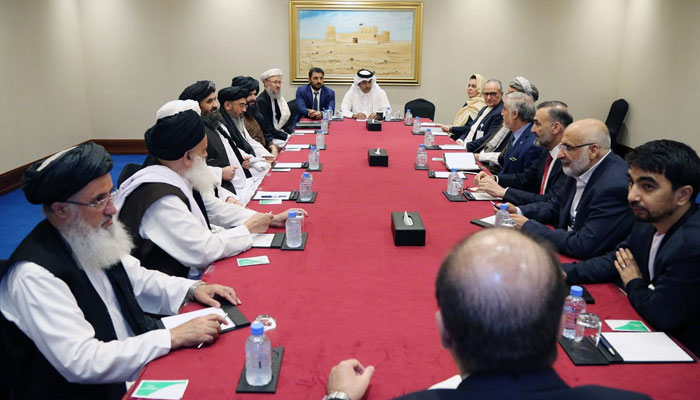 Talks between Afghan delegation and Taliban in Qatar, ceasefire talks