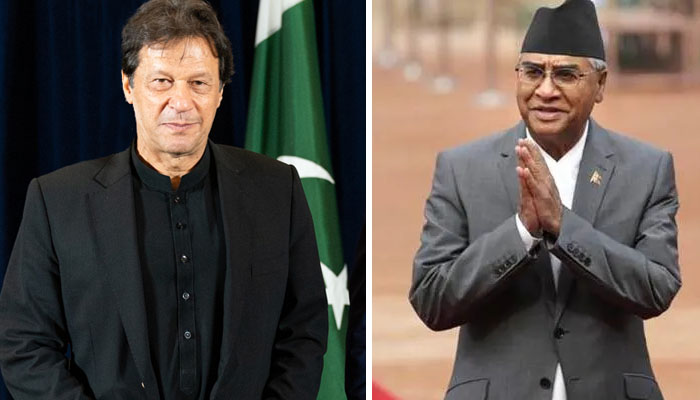 Congratulations to Imran Khan's Nepali counterpart