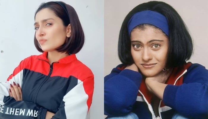 Ayeza Khan’s latest transformation into Kajol’s iconic character ‘Anjali’ takes fans by surprise
