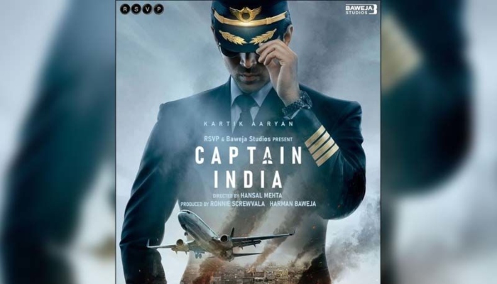 Kartik Aaryan turns into a pilot, shares first look of Hansal Mehta’s ‘Captain India’