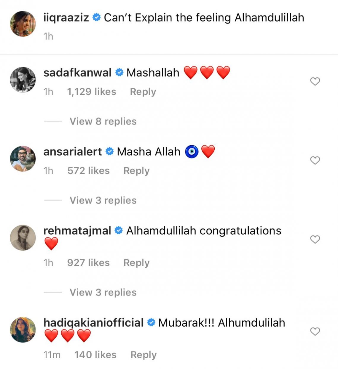 Iqra Aziz & Yasir Hussain share emotional feeling of holding their baby for the first time