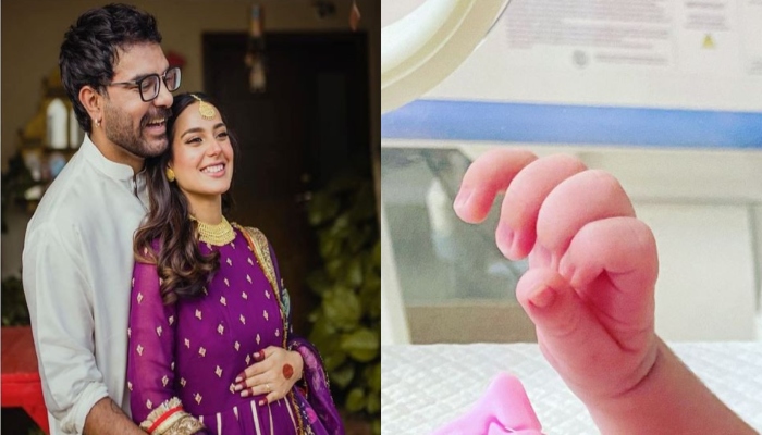 Iqra Aziz & Yasir Hussain share emotional feeling of holding their baby for the first time