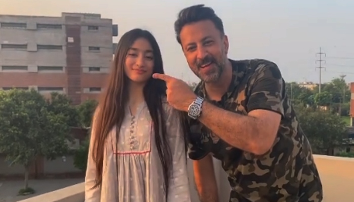 Babar Ali recreates video of his iconic song with daughter