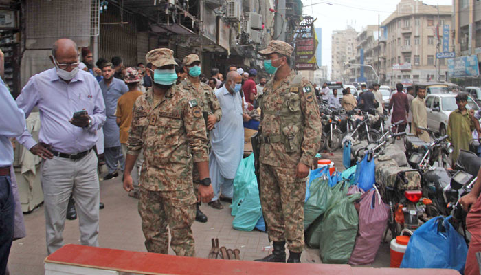 کراچی میں اسمارٹ لاک ڈاؤن پر عمل درآمد شروع