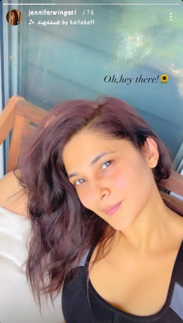 Jennifer Winget in high spirits in recent selfie amid fight with COVID-19