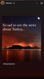 Ayeza Khan requests fans to pray for Turkey over deadly wildfires