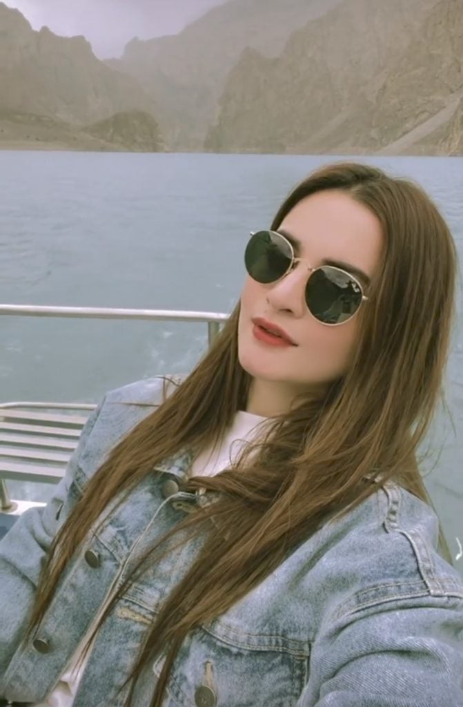 Aiman, Muneeb treat fans with stunning pictures from family vacation in northern Pakistan