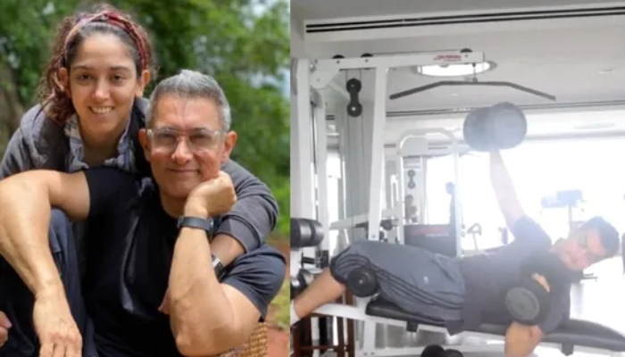 Ira Khan is stunned watching Aamir Khan's workout video, asks ‘what is that exercise?’