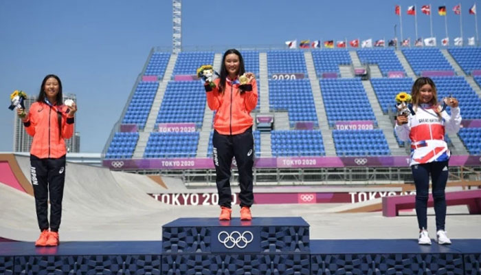 ٹوکیو اولمپکس: جاپان کی ہیراکی میڈل جیتنے والی کم عمر ایتھلیٹ بن گئیں