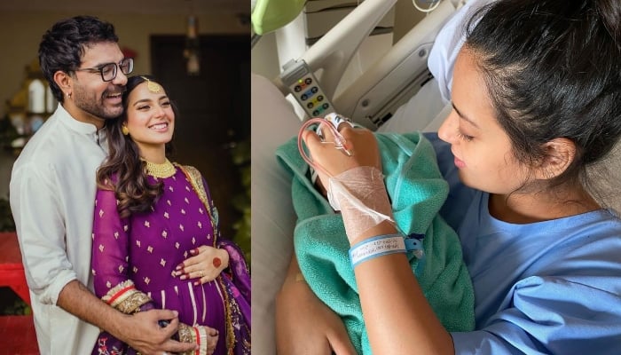 Yasir Hussain shares glimpse of Iqra Aziz doing her parental duties in latest post