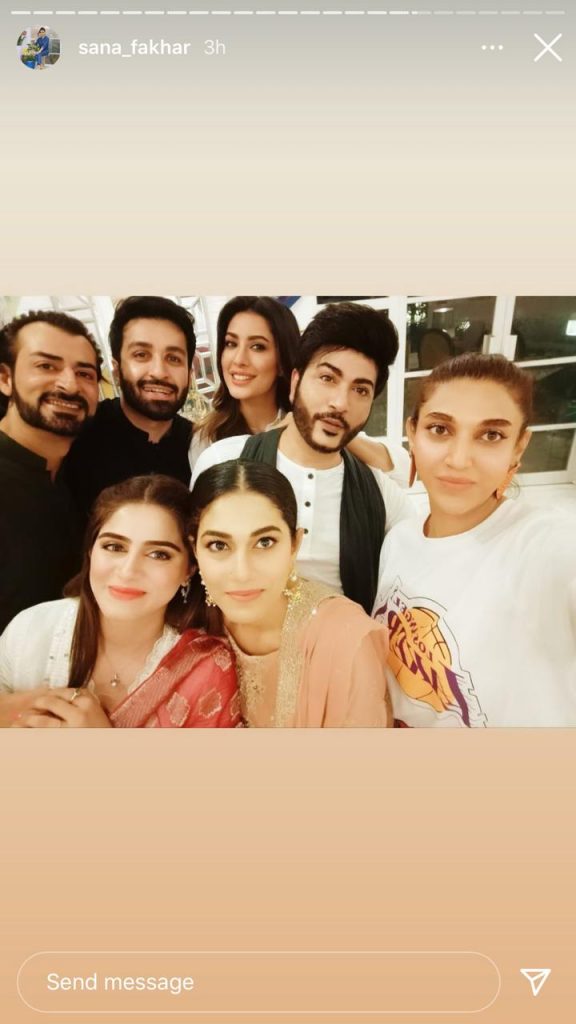 Sana Fakhar hosts a star-studded dinner party, shared snaps on social media