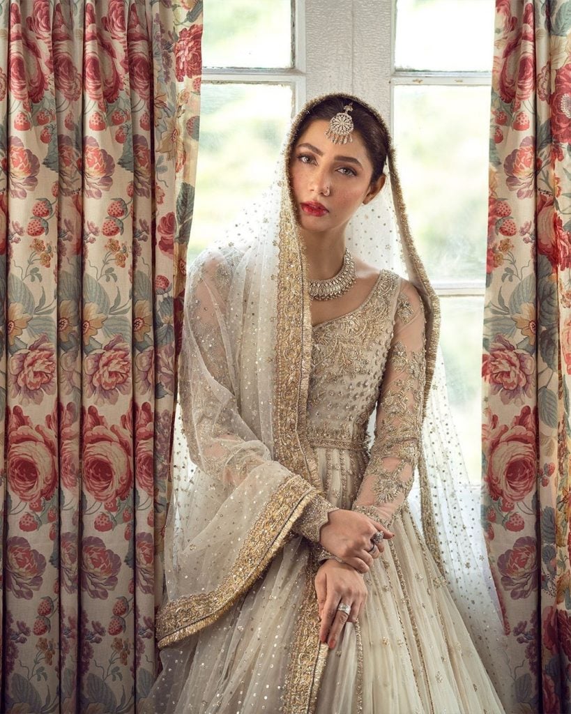 Mahira Khan looks like a dream in all-white bridal ensemble