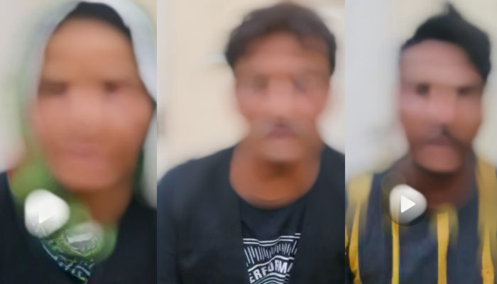 کراچی، میاں بیوی، بیٹے سمیت پورا خاندان گاڑیاں چھیننے میں ملوث، 9 گاڑیاں برآمد