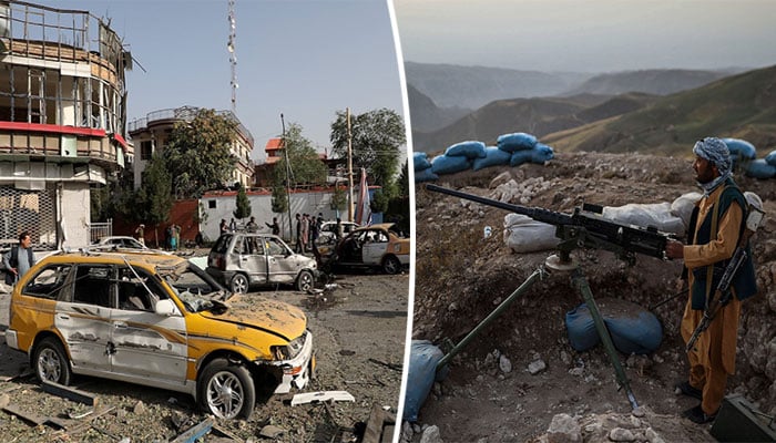 کابل میں دھماکا، کئی افغان صوبوں پر طالبان کا قبضہ