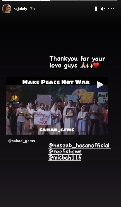 سجل اور احد ویب سیریز پسند کرنے پر مداحوں کے شکرگزار