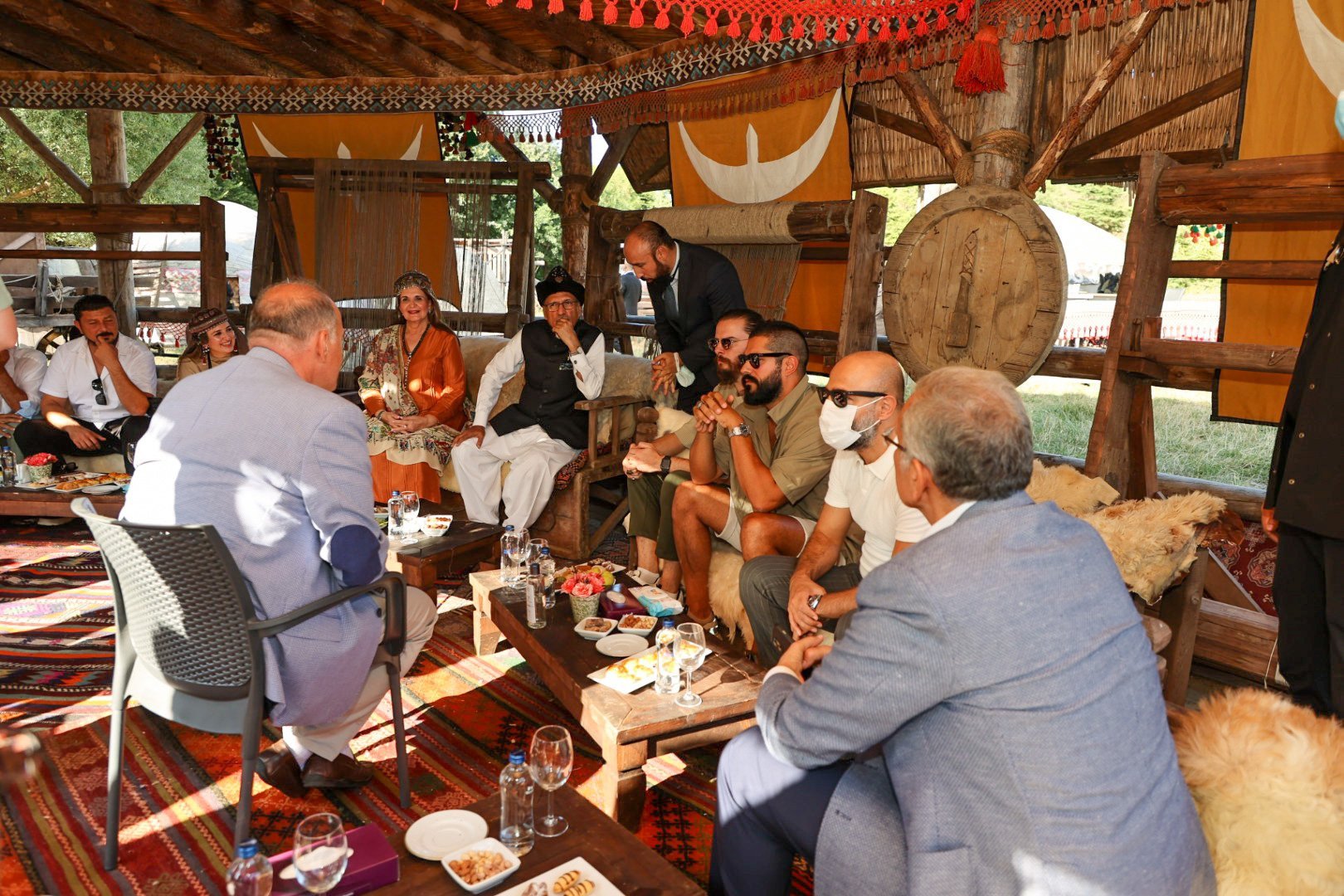 President Arif Alvi, first lady Samina visit the sets of ‘Kuruluş: Osman’