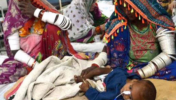 تھرپارکر، غذائی قلت سے 3 بچے انتقال کرگئے
