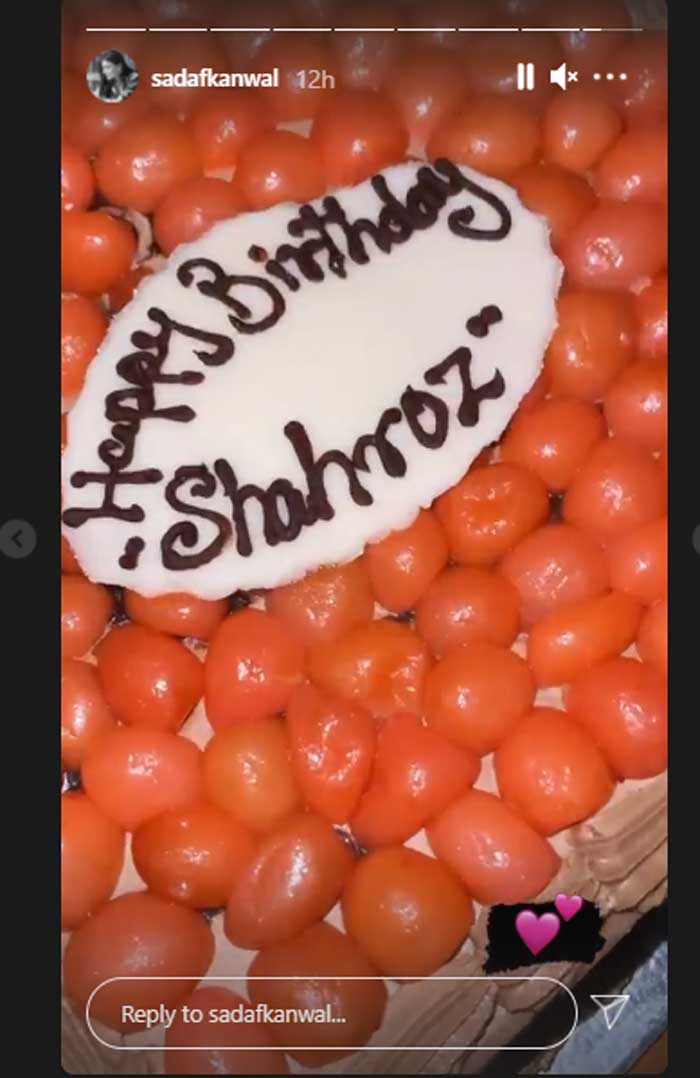 Sadaf Kanwal posts heartfelt birthday note for husband Shahroz Sabzwari
